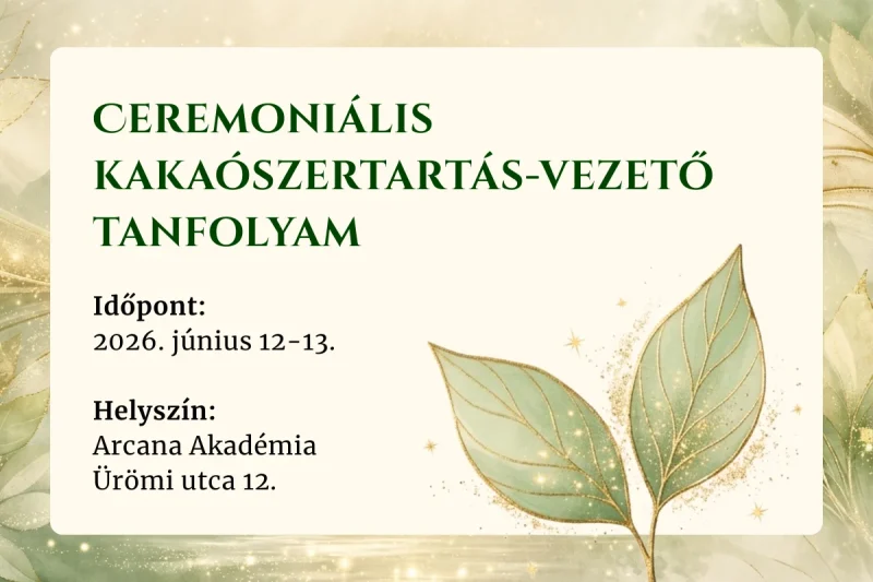 kakaó szertartás vezető képzés